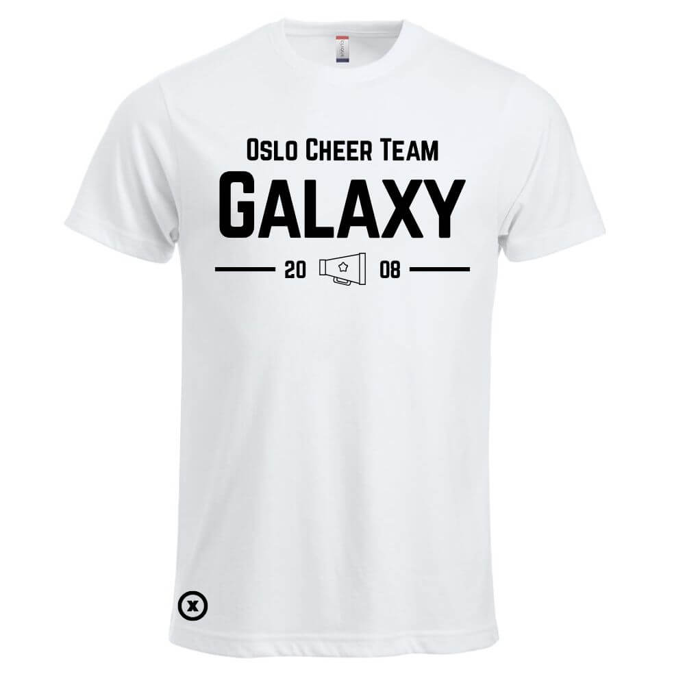 18 OCT Galaxy t-skjorte | Hvit - Bilde 1