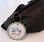 XBag Rumpetaske med glitter | Svart - Bilde 2