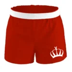 Viqueens krone soffe shorts - Rød