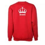 Viqueens Crew neck med navn | Rød - Bilde 3