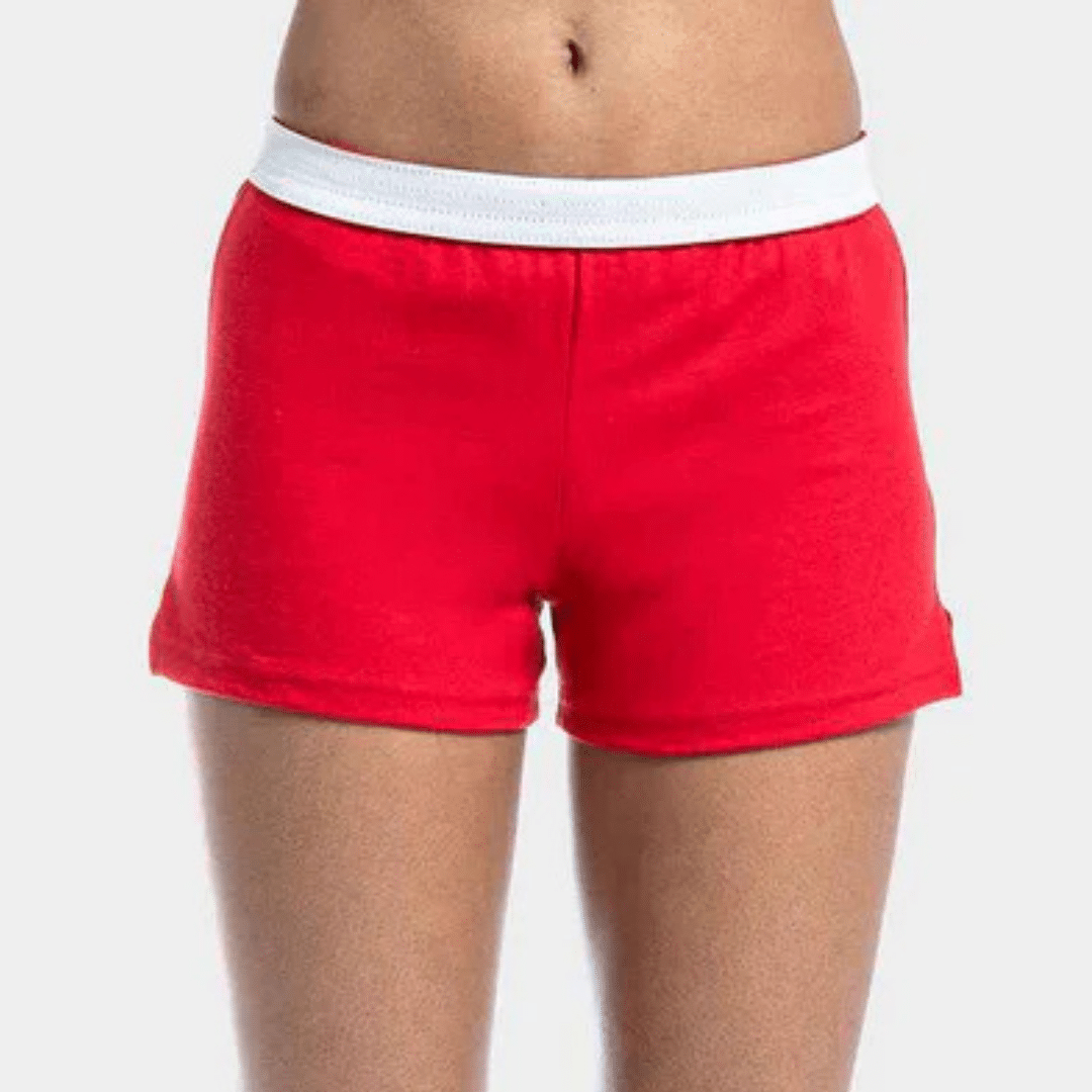 5 Authentic Soffe Shorts - Red (Rød) - Bilde 1