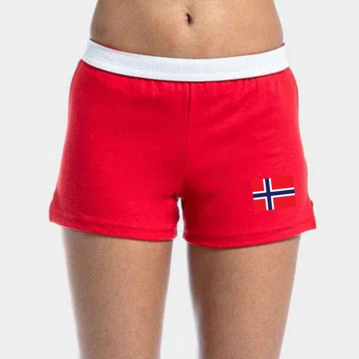 Team Norway Soffe Shorts - Rød - Bilde 1