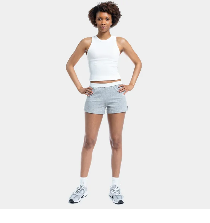 Authentic Soffe Shorts - Oxford (Lys grå) - Bilde 2