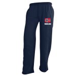 Team Norway Joggebukse med vide ben - med navn