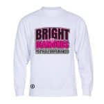 Bright Diamonds Crew neck | Hvit