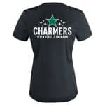 Charmers teknisk t-skjorte svart med valgfri lagnavn/tekst - Bilde 3