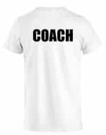 Coach t-skjorte | Svart eller hvit - Bilde 2